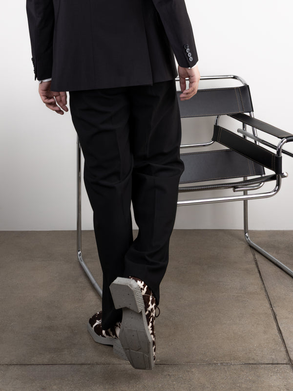 ADIEU BEING Leather Shoes in MARBLE