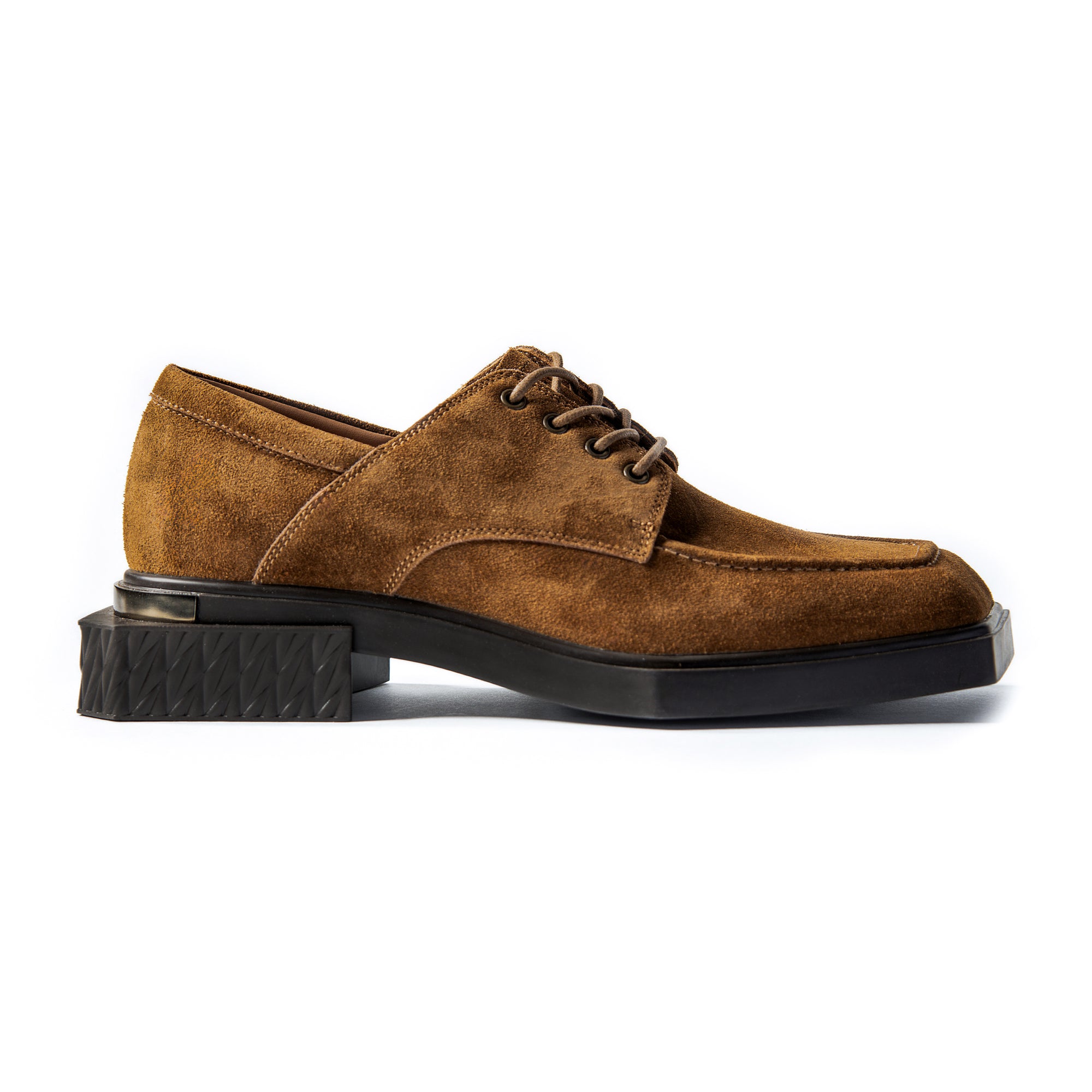 ADIEU BEING Suede Shoes in CLAY
