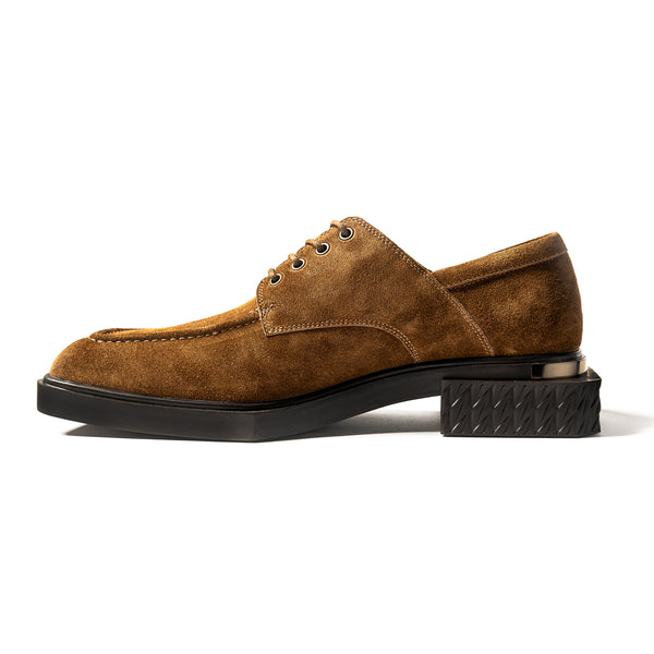ADIEU BEING Suede Shoes in CLAY