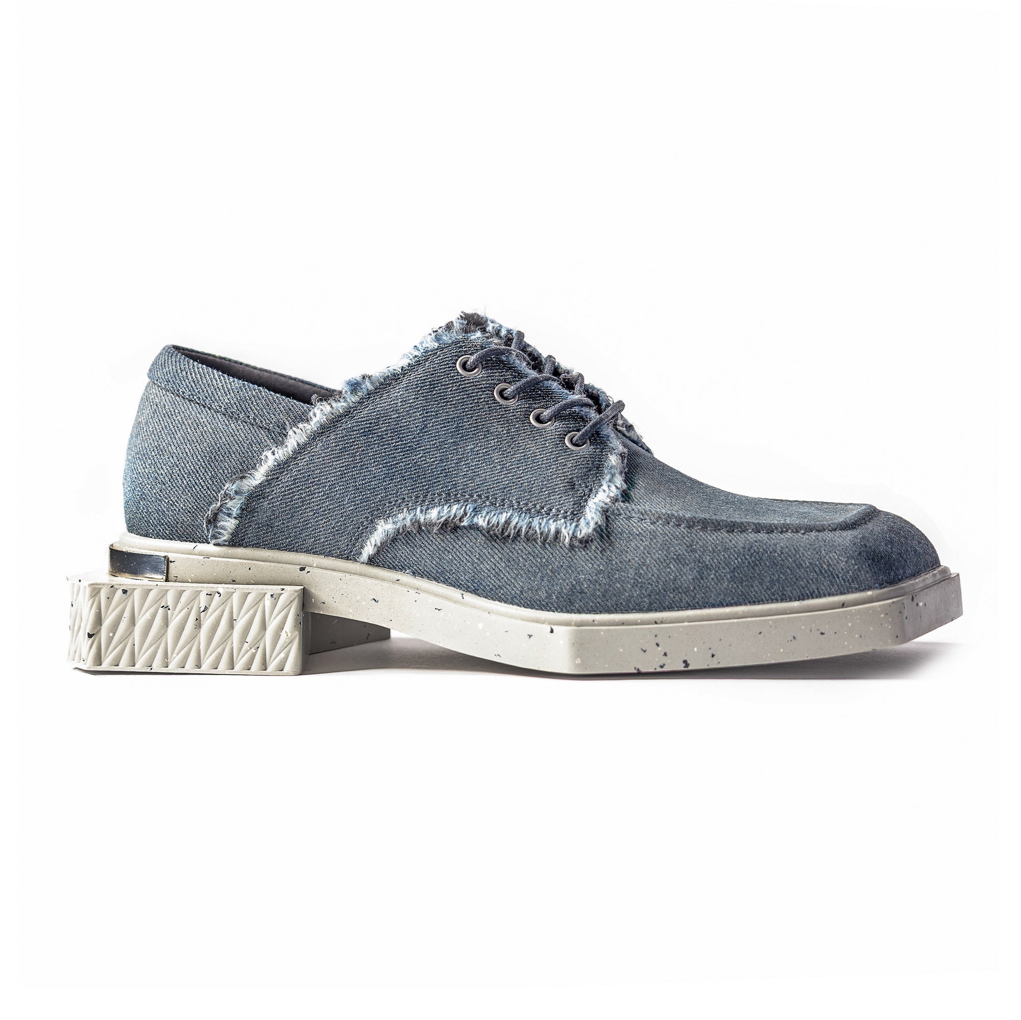 ADIEU BEING Denim Shoes in CONCRETE