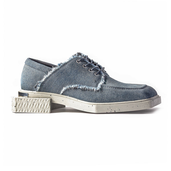 ADIEU BEING Denim Shoes in CONCRETE