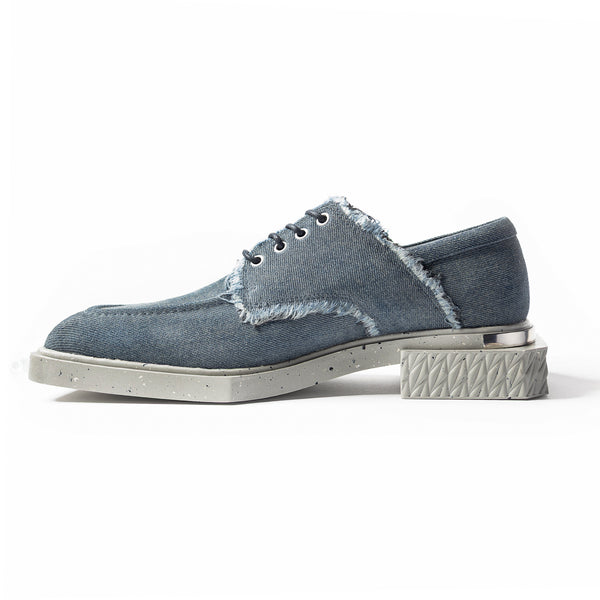 ADIEU BEING Denim Shoes in CONCRETE