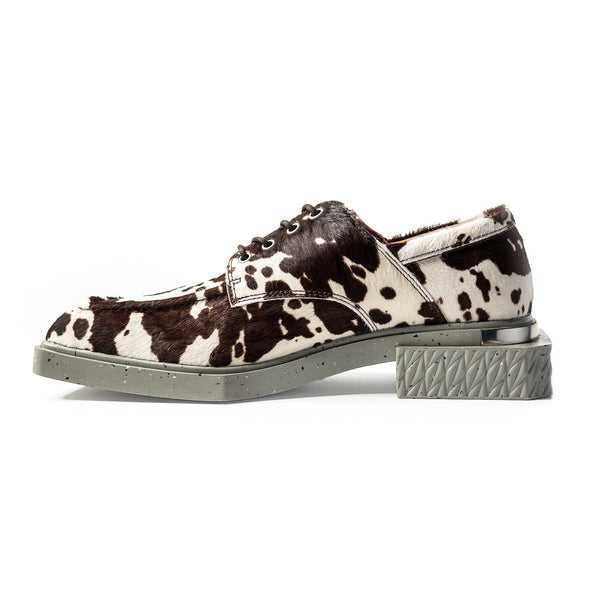 ADIEU BEING Leather Shoes in MARBLE