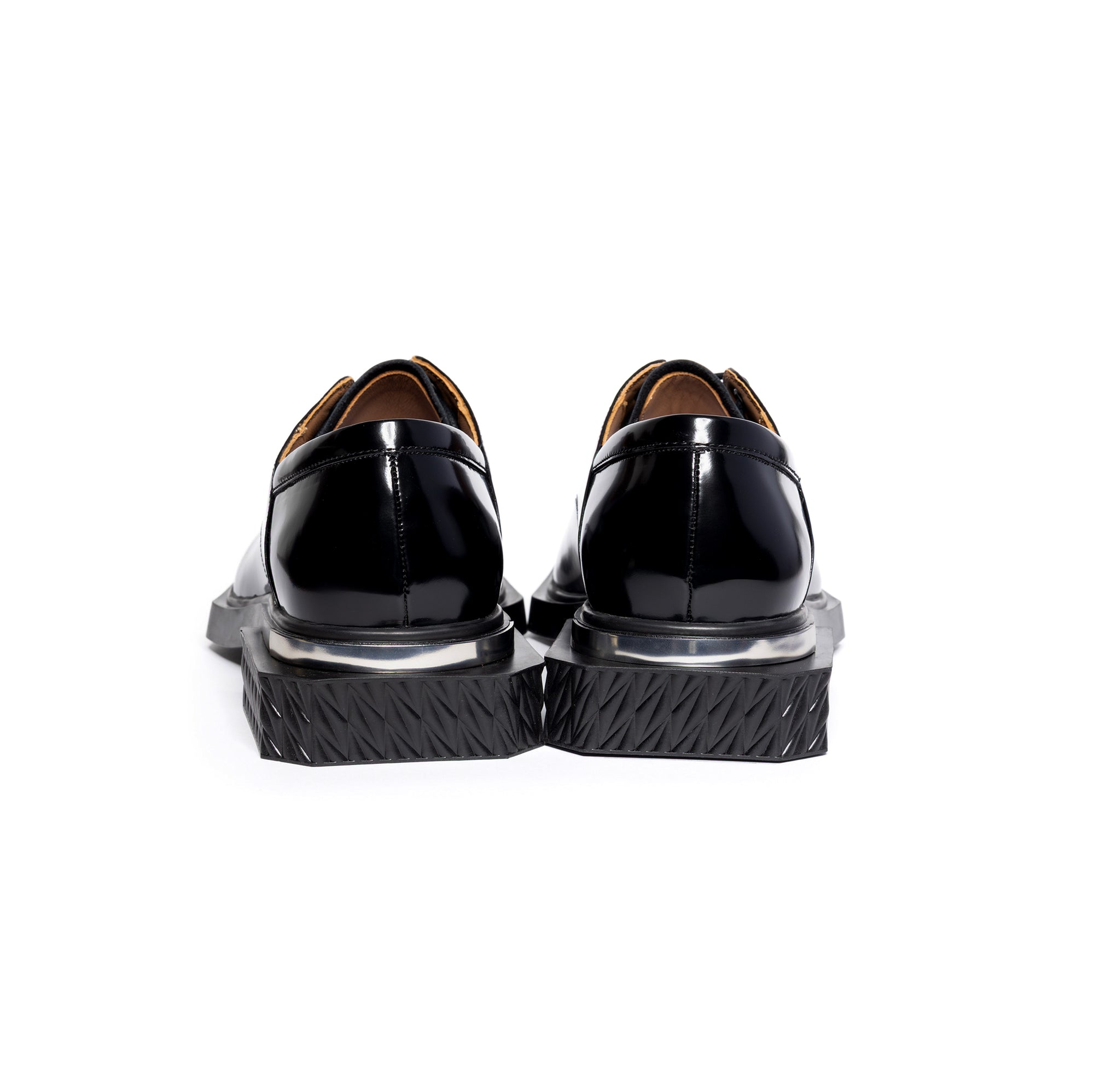 ADIEU BEING Leather Shoes in GRAPHITE